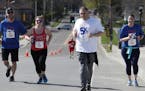 Brady Irons, who spent years imprisoned in Minnesota for drug charges, was among those running a 5k Sunday in St. Paul to highlight the challenges of 