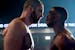 Adonis Creed (Michael B. Jordan, right) squares off against Viktor Drago (Florian Munteanu) in "Creed II."