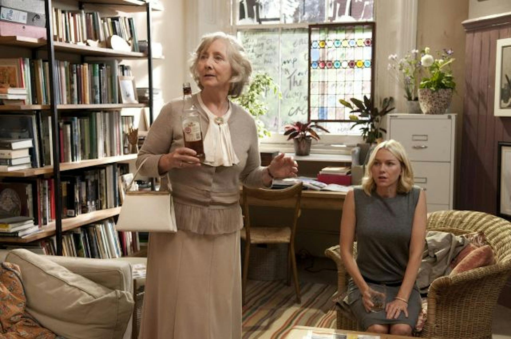 Gemma Jones, left, and Naomi Watts star in "You Will Meet a Tall, Dark Stranger."