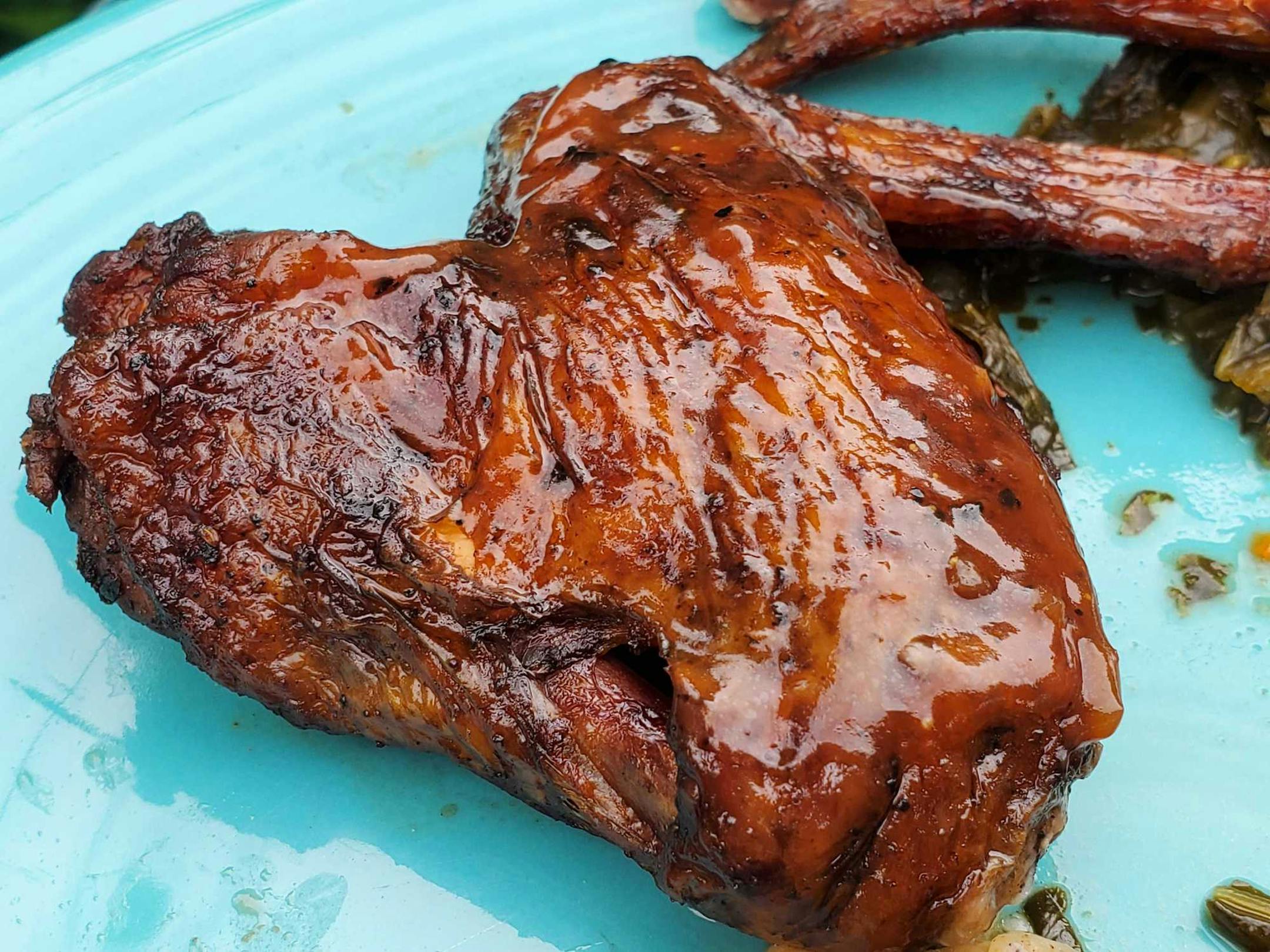 Smoked wings from Smoke in the Pit.