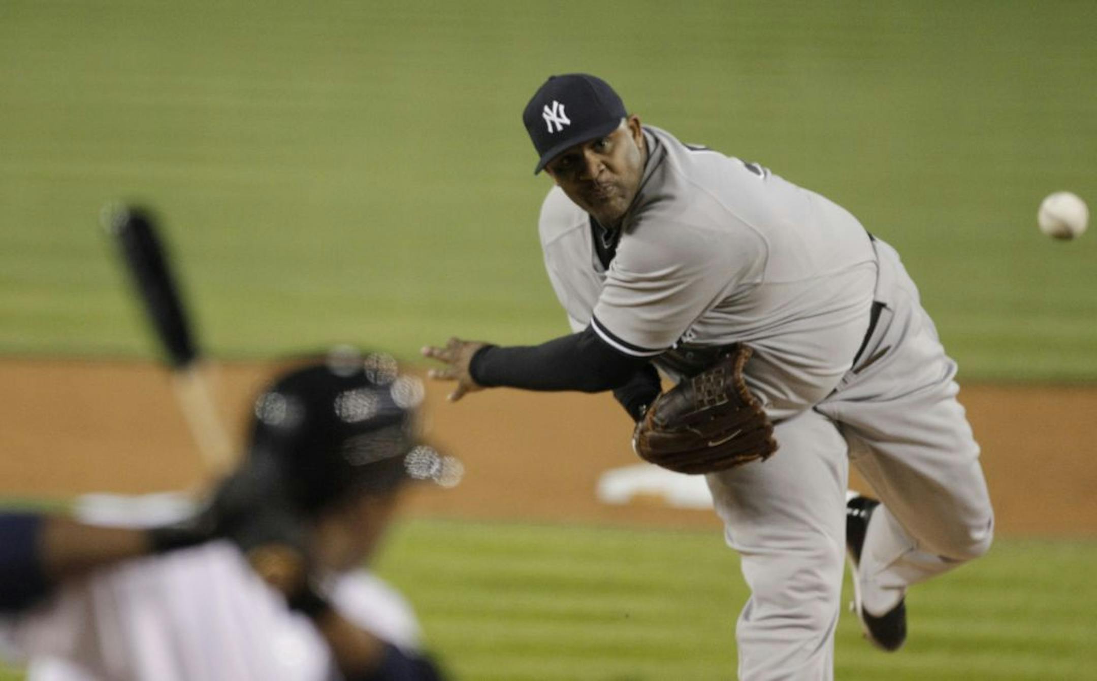 Yankees starting pitcher CC Sabathia