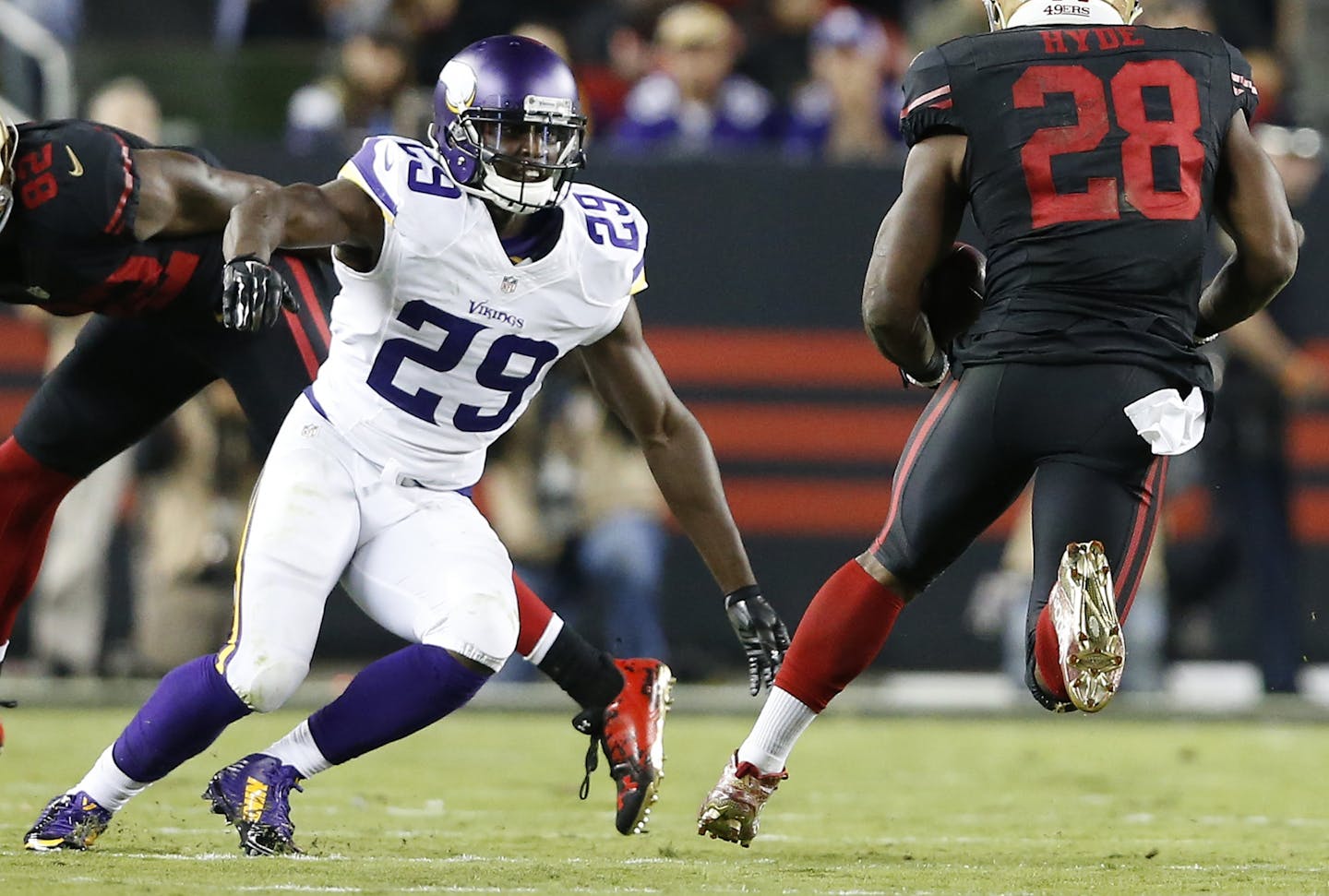 Vikings cornerback Xavier Rhodes (29)