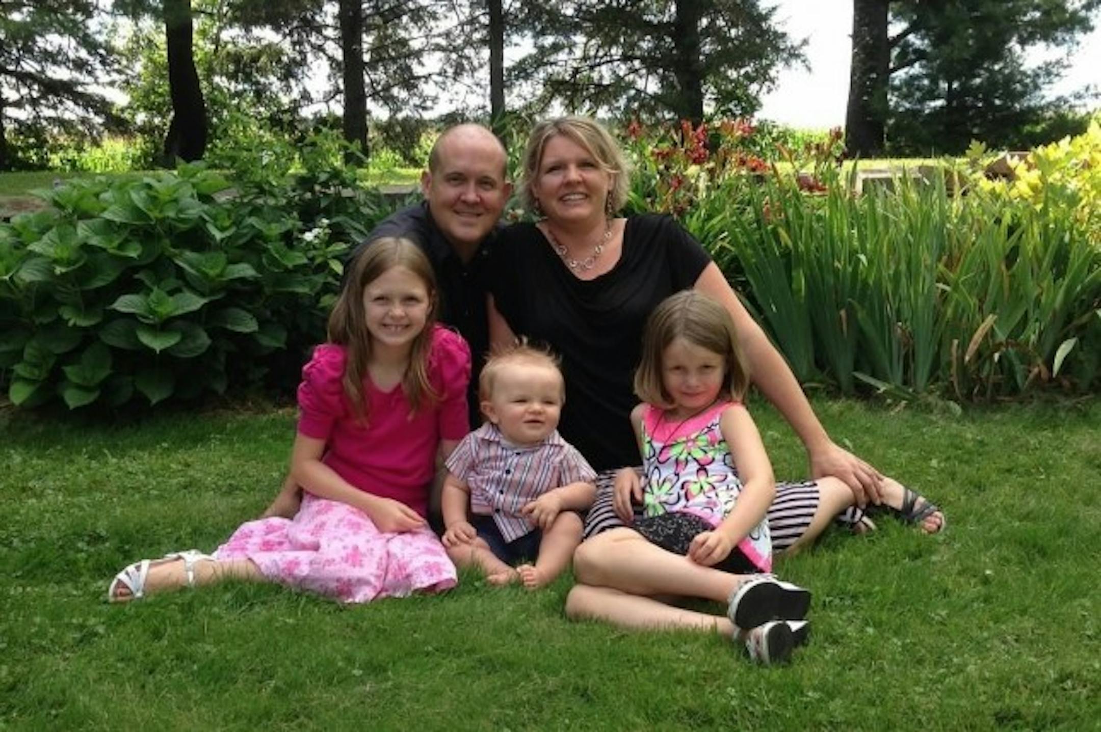 Jack Healy, seen with his family, including his mother, Shannon, had a rare, benign tumor called a hypothalamic hamartoma.