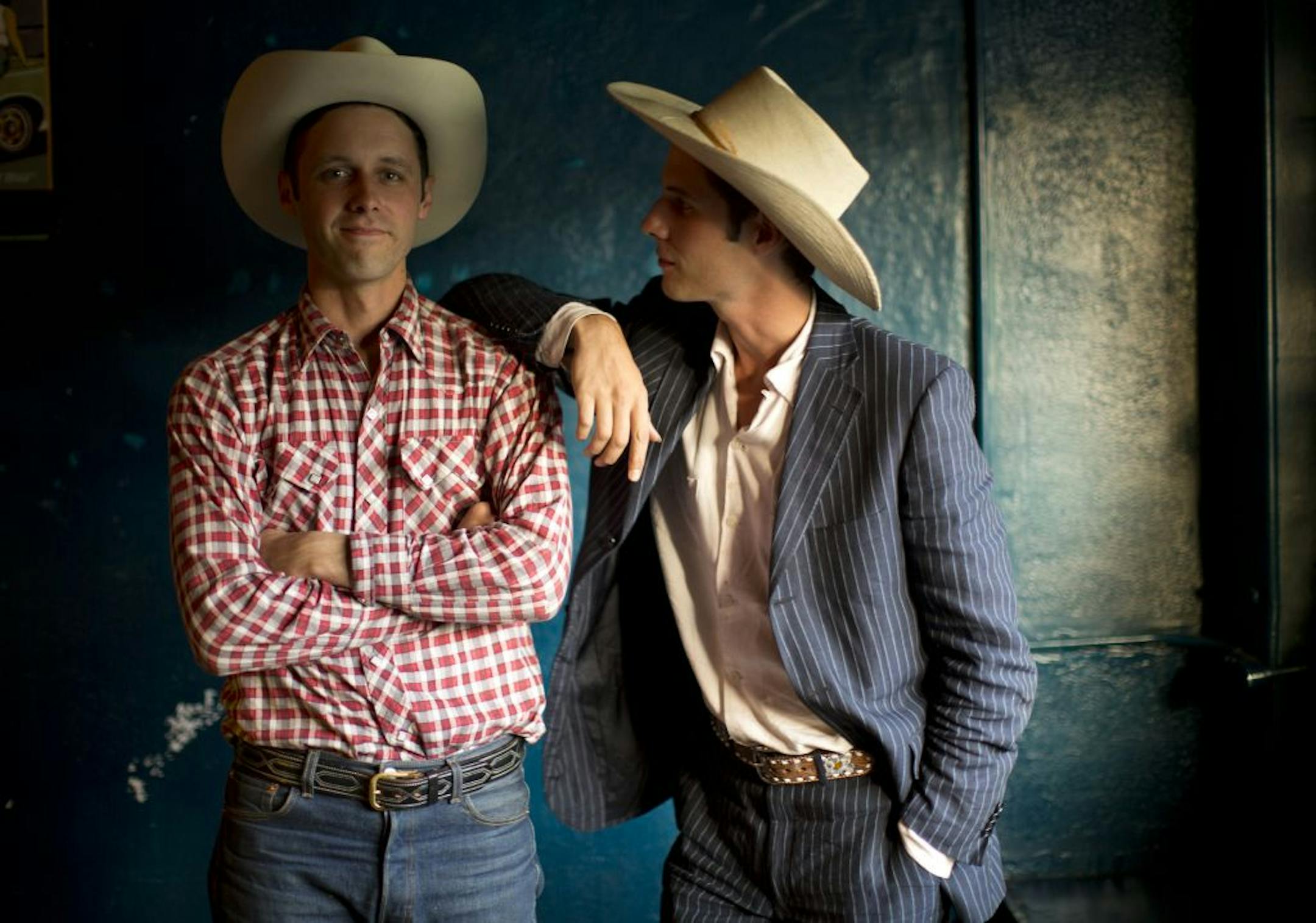 The Cactus Blossoms are a vintage country duo led by brothers Page Burkum and Jack Torrey, who harmonize like the Louvin or Stanley Brothers. They had a hot summer of gigs and return to their Monday night residency at the Turf Club in St. Paul. Page Burkum, left, and his brother, Jack Torrey, at the Turf Club in St. Paul, Minn., before their gig Monday night, September, 17, 2012.