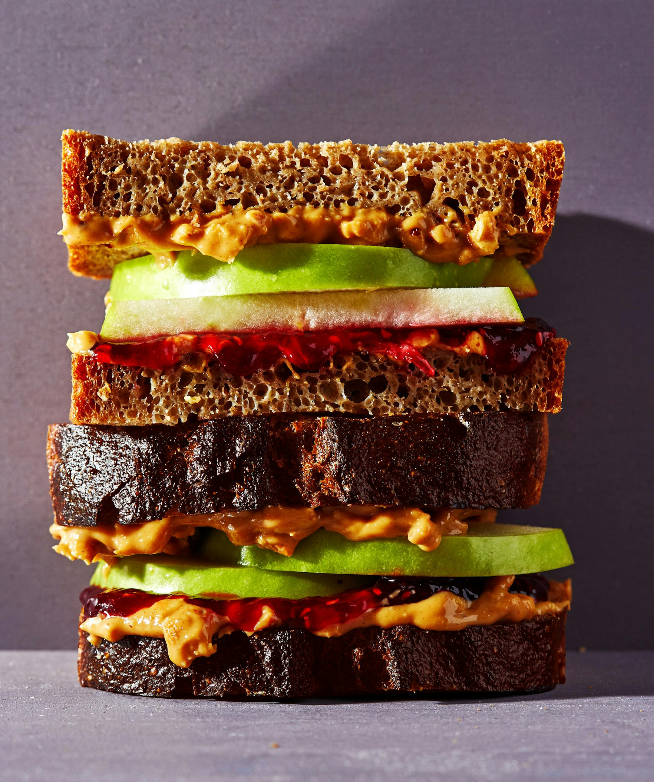 Crunchy Raspberry PB&J.