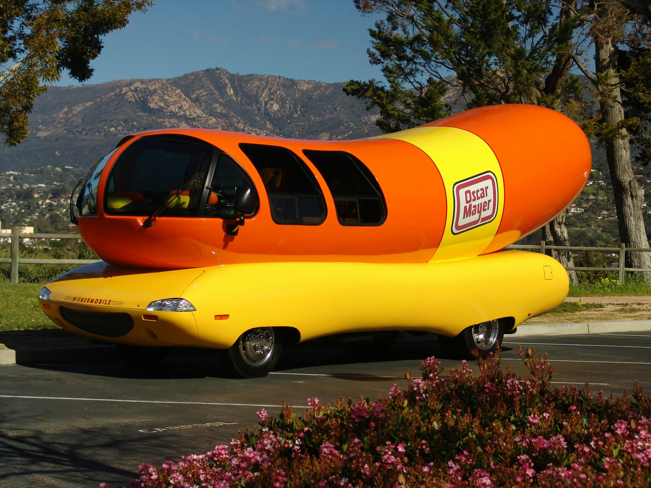 Oscar Mayer Weinermobile Photo provided by kraftfoods.com