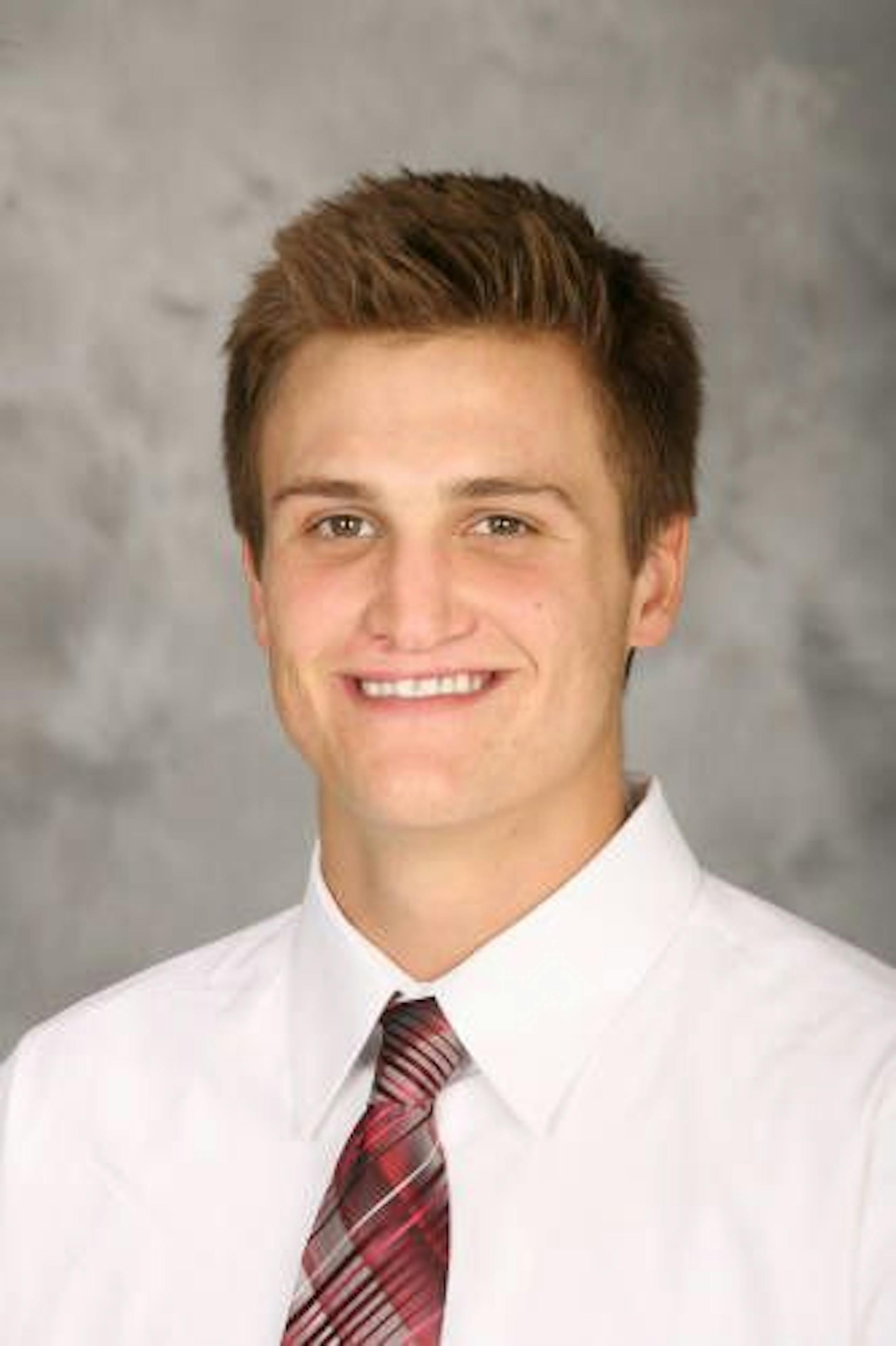 Gophers freshman defenseman Mark Alt
