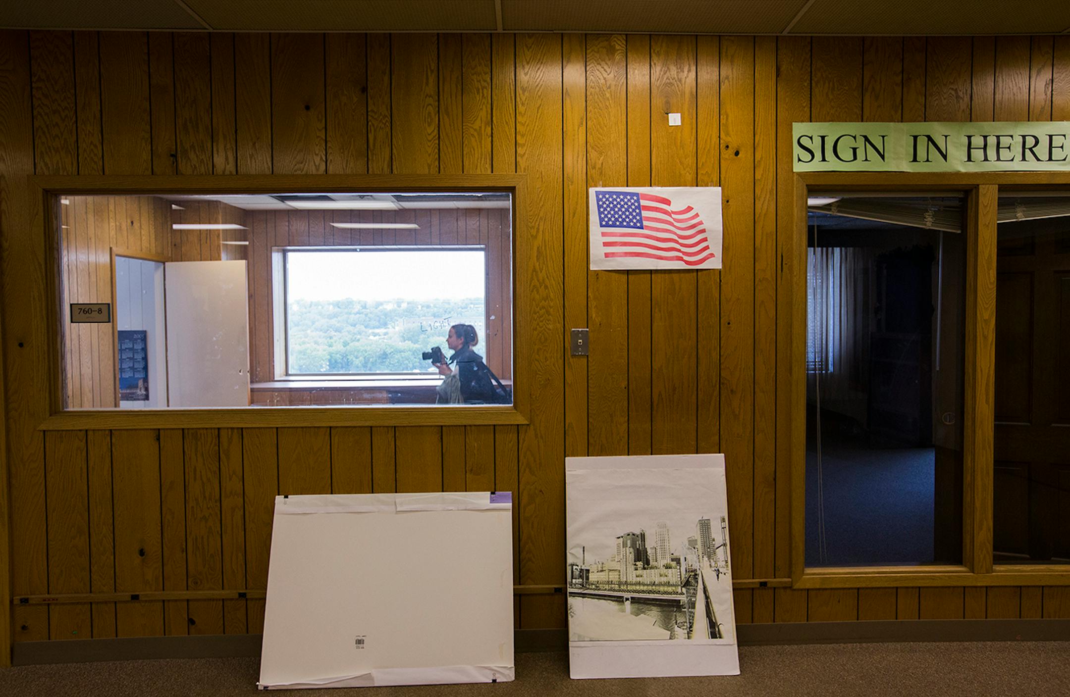 Media tour the corporate office area inside the former West Publishing building in downtown St. Paul on Friday, May 29, 2015.