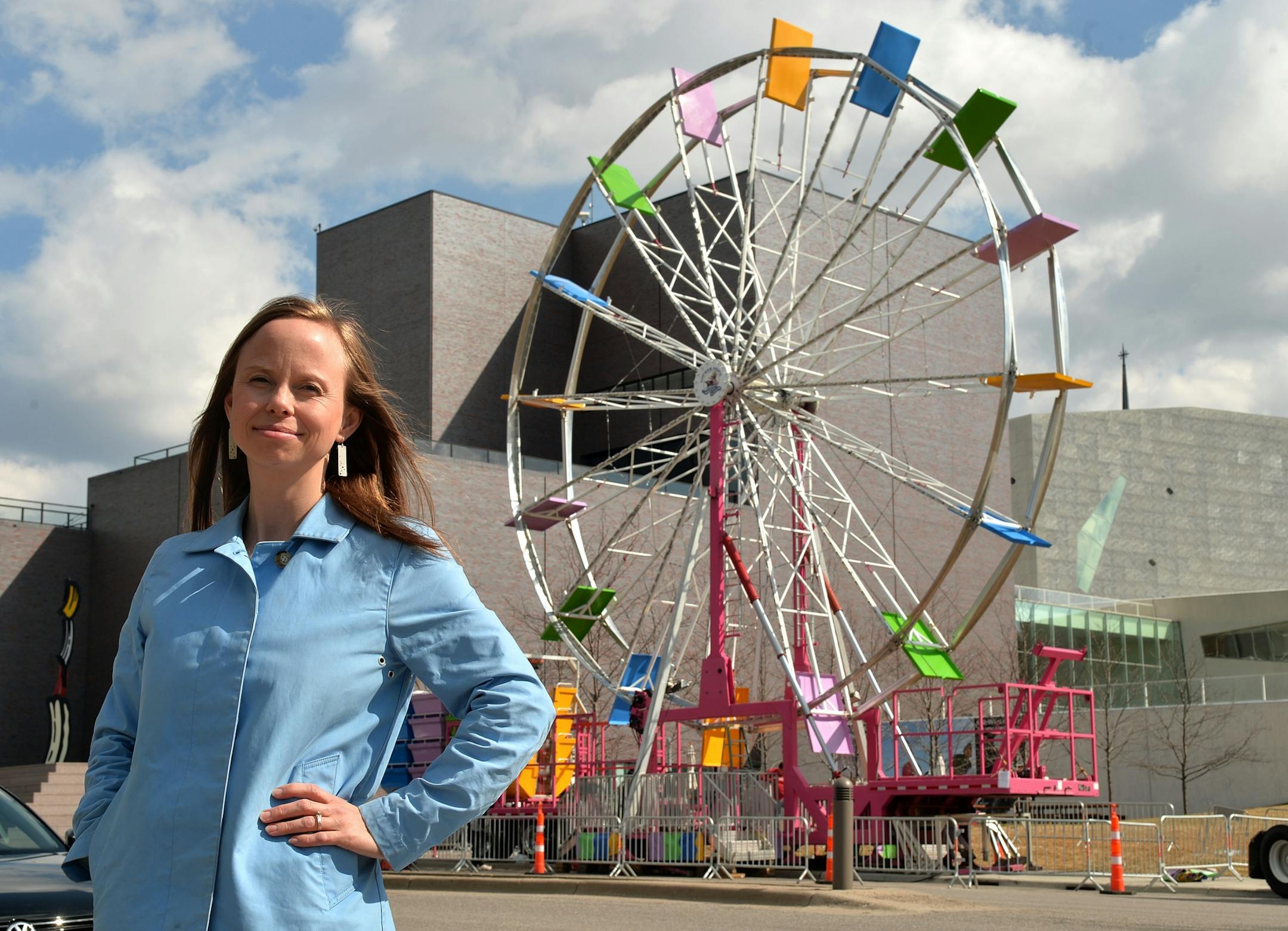 The Walker Art Center's, Kerstin Beyer, plays a monumental part in the large scale exhibitions and events are put together at the Minneapolis art museum.