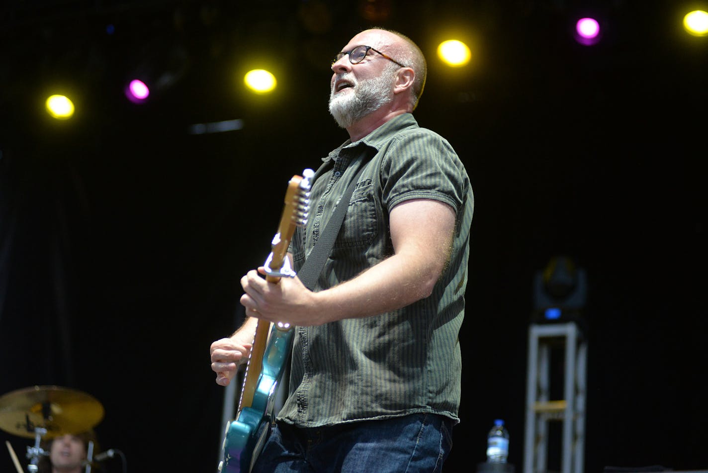 Bob Mould performs at the 89.3 The Current sponsored MN Music On-A-Stick Thursday, August 30 at the Minnesota State Fair Grandstand. ] (SPECIAL TO THE STAR TRIBUNE/BRE McGEE) **Bob Mould (guitarist, vocalist, songwriter)