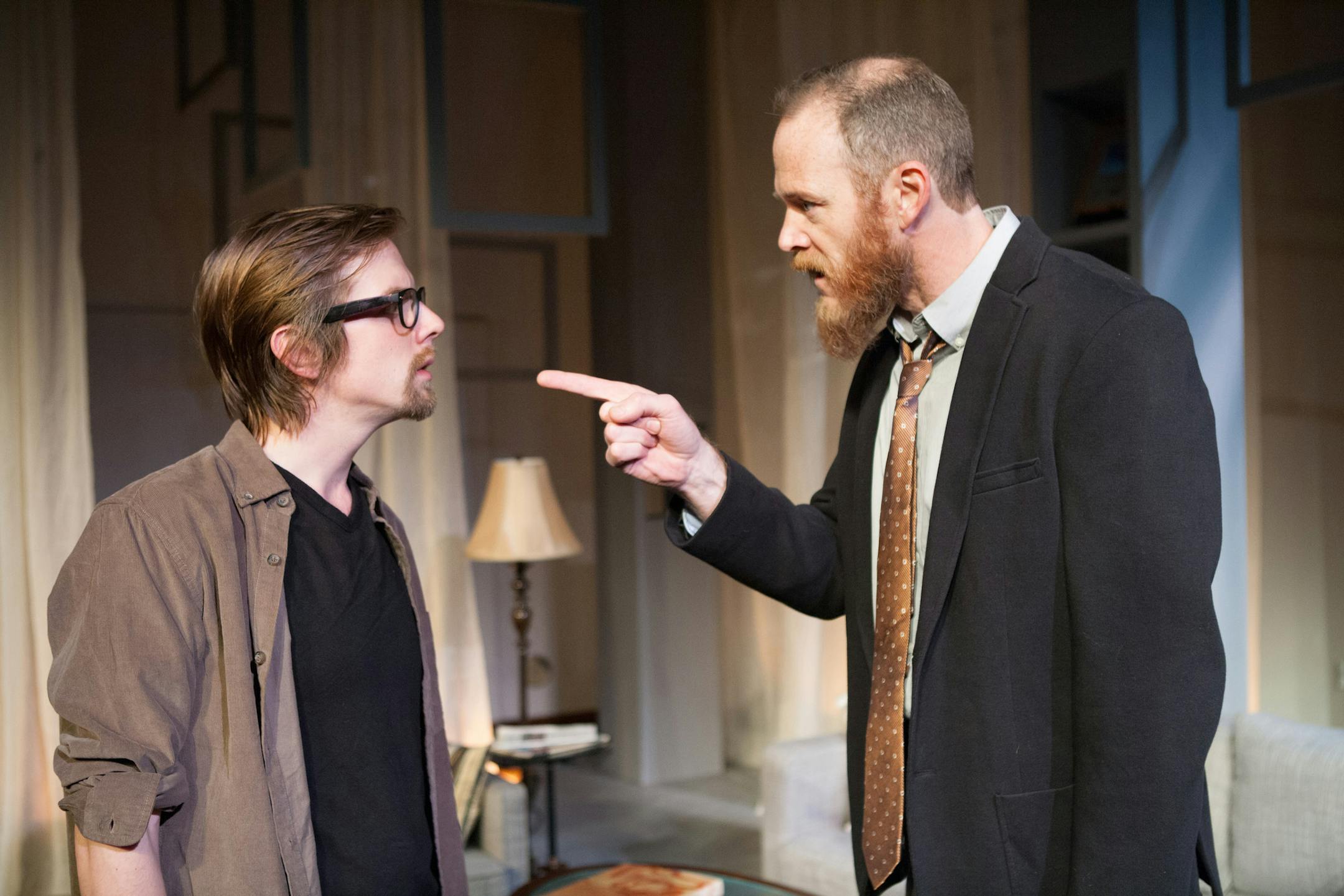 "Aunt Raimi" at Minnesota Jewish Theatre Company
Michael Torsch and Dan Hopman. Photo by Sarah Whiting.
