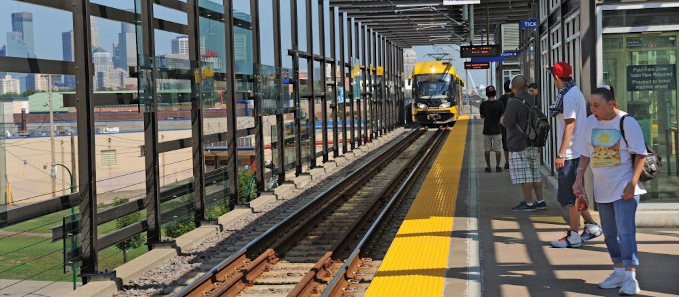 Federal agents are working with Metro Transit police to help identify suspicious activity at the Lake Street LRT station and other commuter stations.