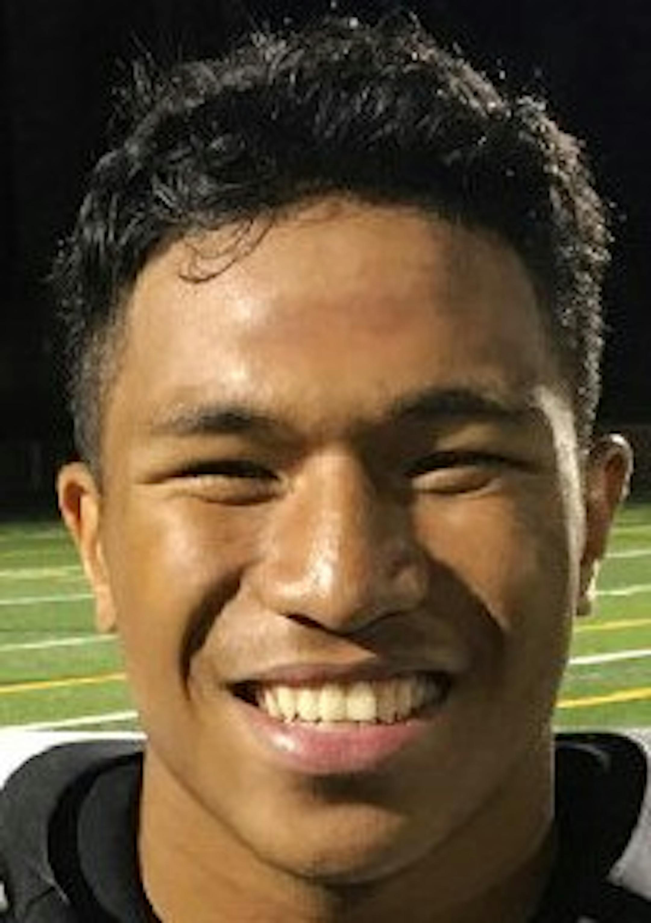 Solo Falaniko, Eden Prairie football, sr., 2016-17