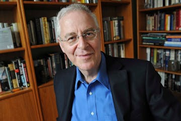 Ron Chernow at his home in Brooklyn.