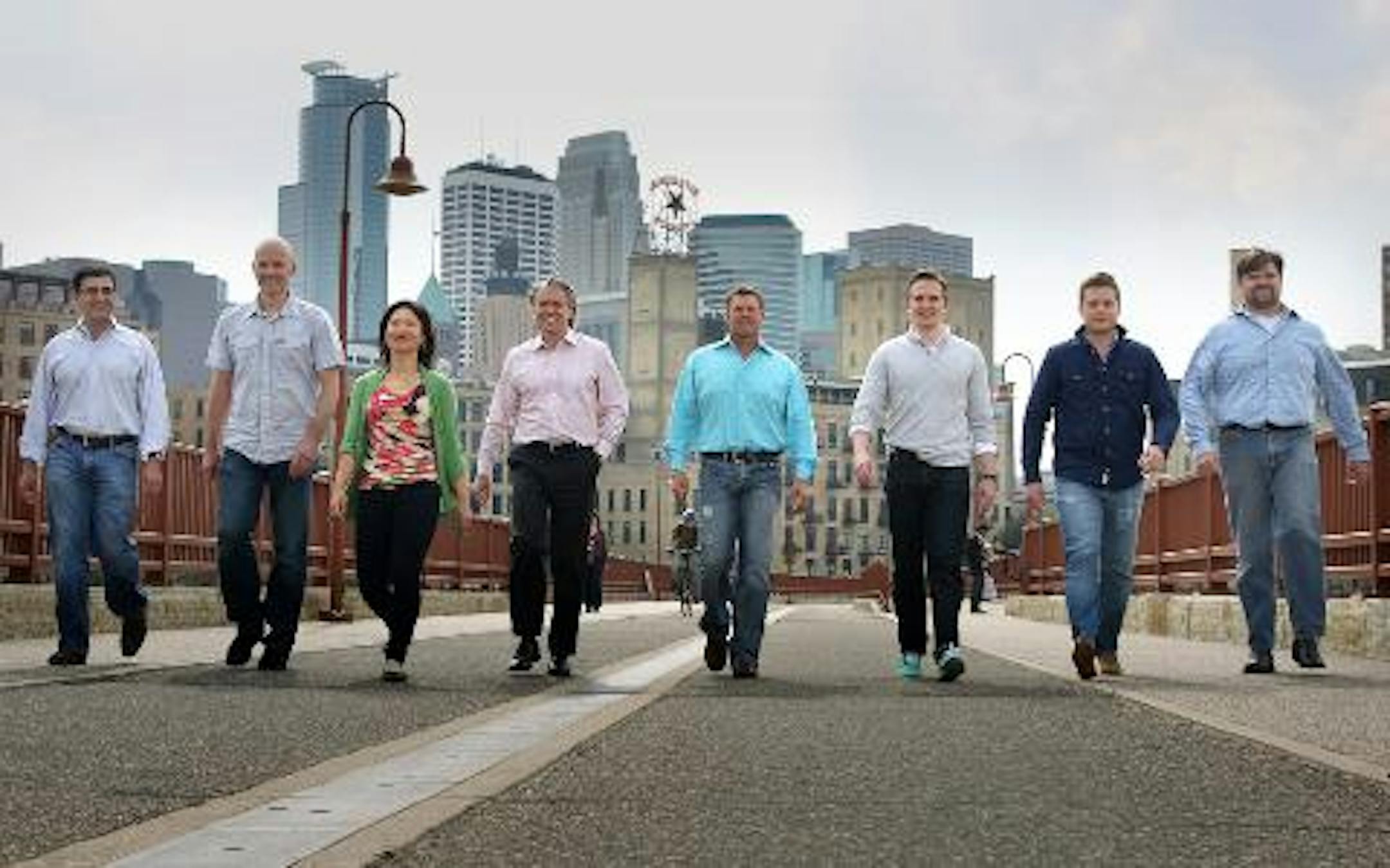 Food entrepreneurs featured in the Taste 50, a finalist in the AFJ competition.