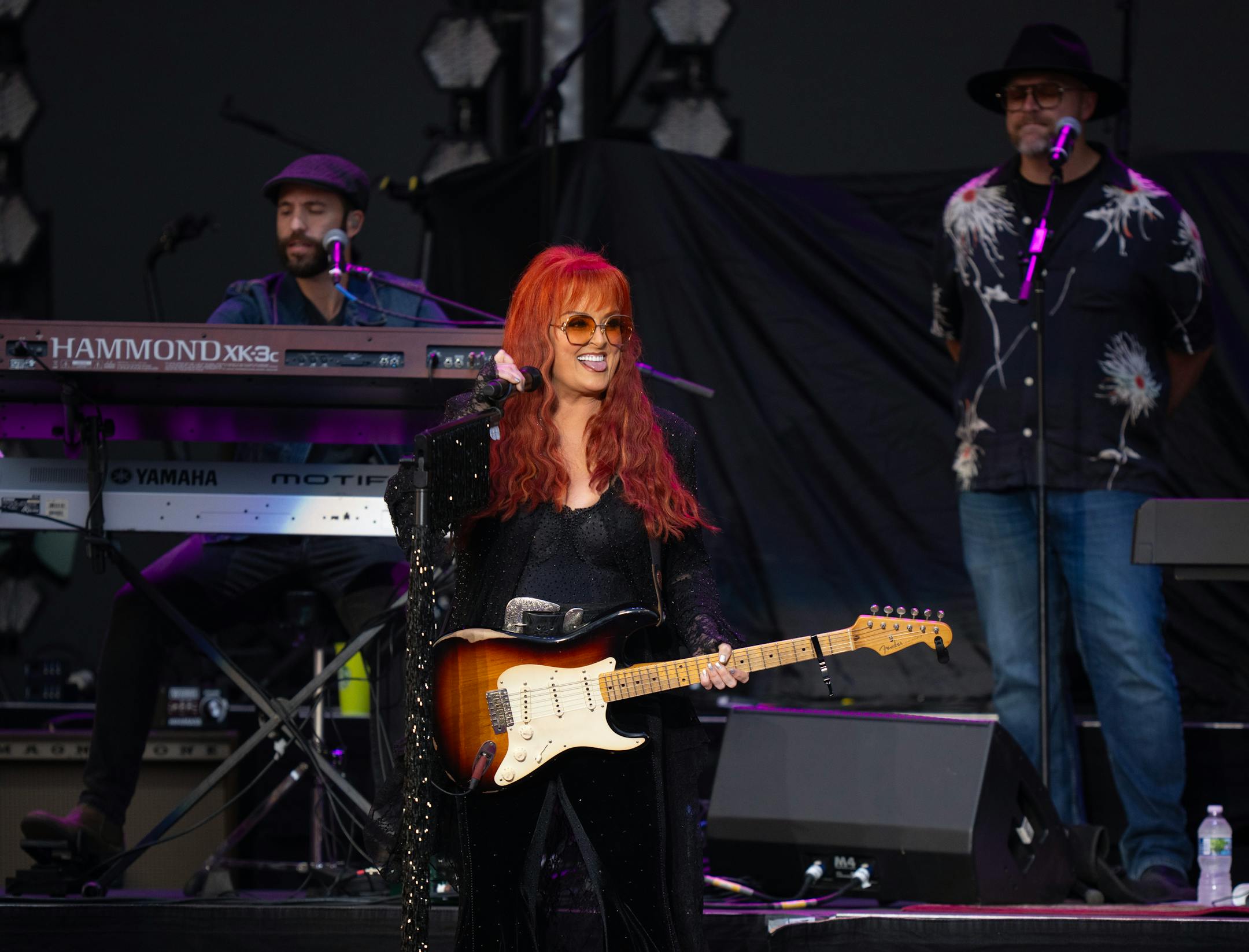 Wynonna Judd early in her set at the State Fair Grandstand. With Wynonna Judd opening, Brandi Carlile headlined a sold out show at the State Fair Grandstand Tuesday night, August 29, 2023 in Falcon Heights.