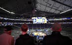 Fans took in the scene at US Bank Stadium Friday. ] Aaron Lavinsky &#xa5; aaron.lavinsky@startribune.com Fans got their first look at the 2019 NCAA Me