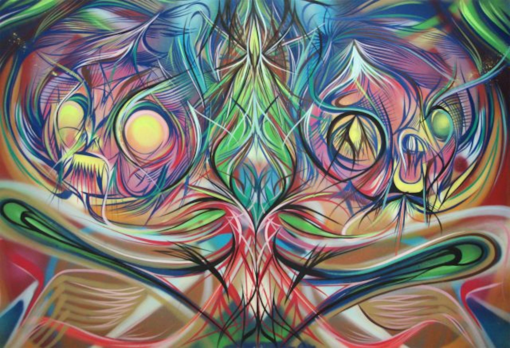 A painting by Deuce Seven