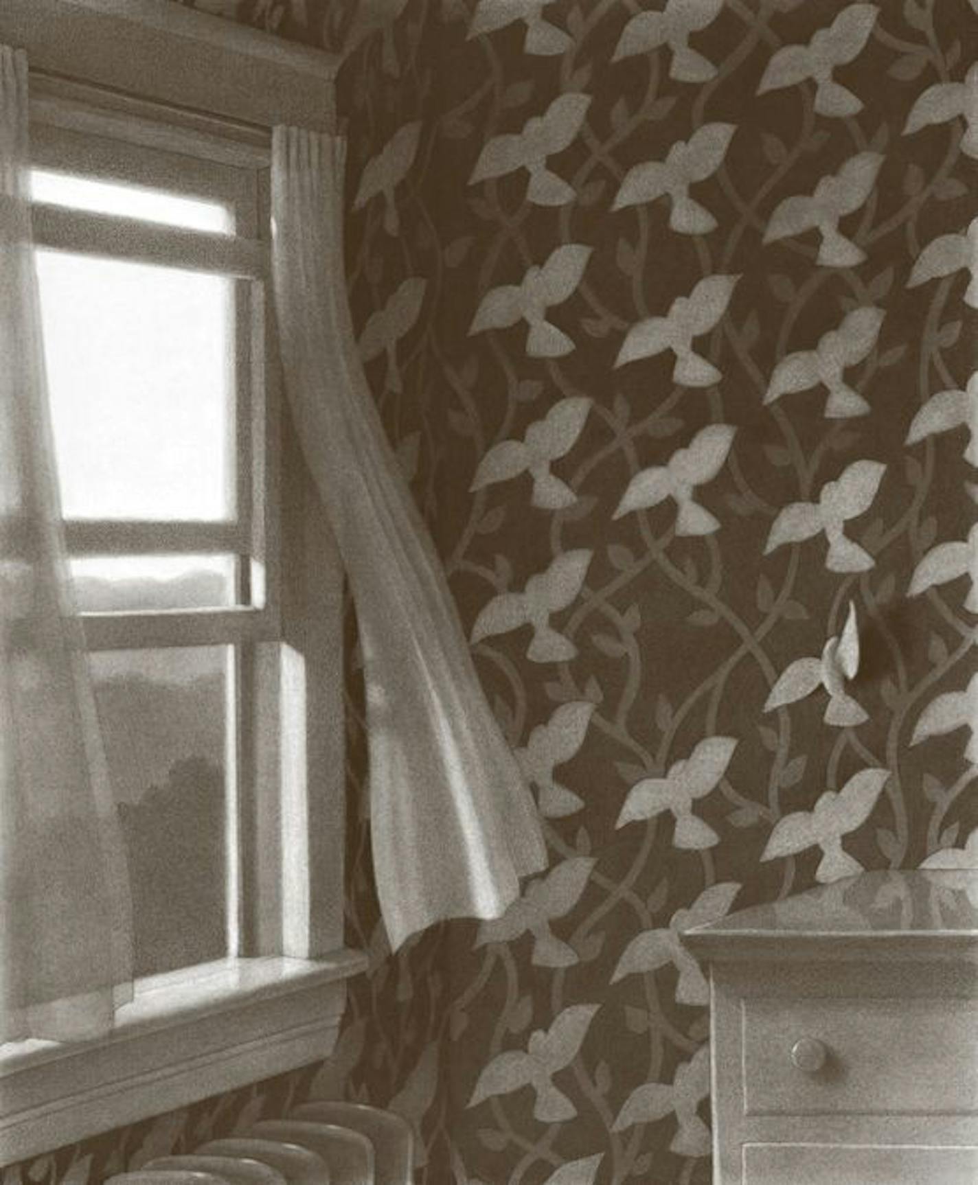 Minneapolis writer Kate DiCamillo wrote a story to accompany the illustration "The Third-Floor Bedroom," from "The Mysteries of Harris Burdick," by Chris Van Allsburg.