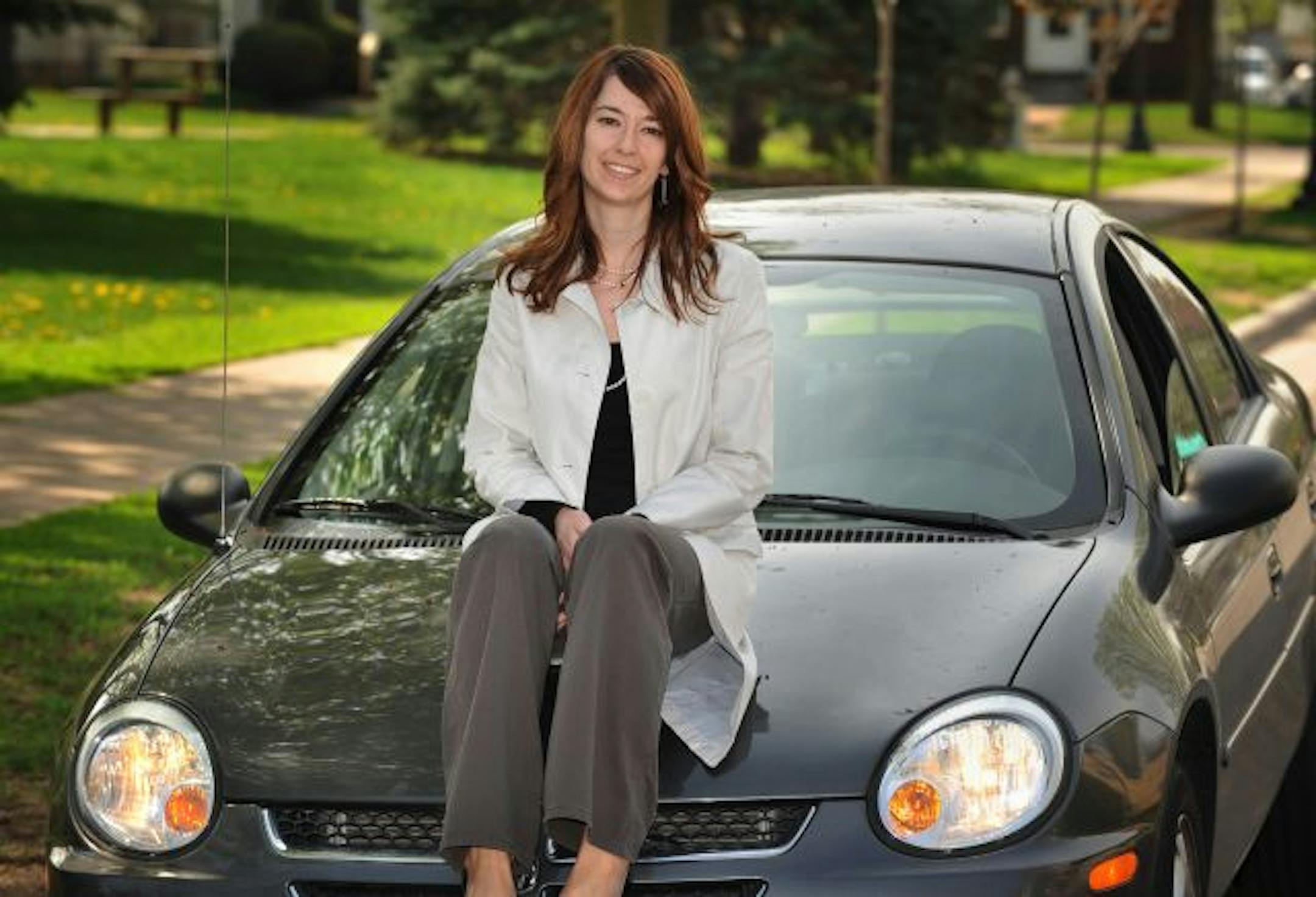 Amanda Grimm recently paid off her Dodge Neon and has managed to climb out from under over 26,000 in debt.