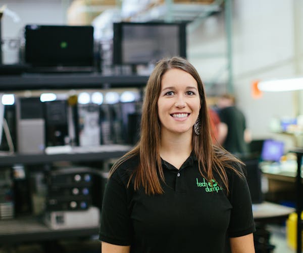 Amanda LaGrange is CEO of Tech Dump, an electronics refurbishing and recycling operation in Golden Valley and St. Paul.
