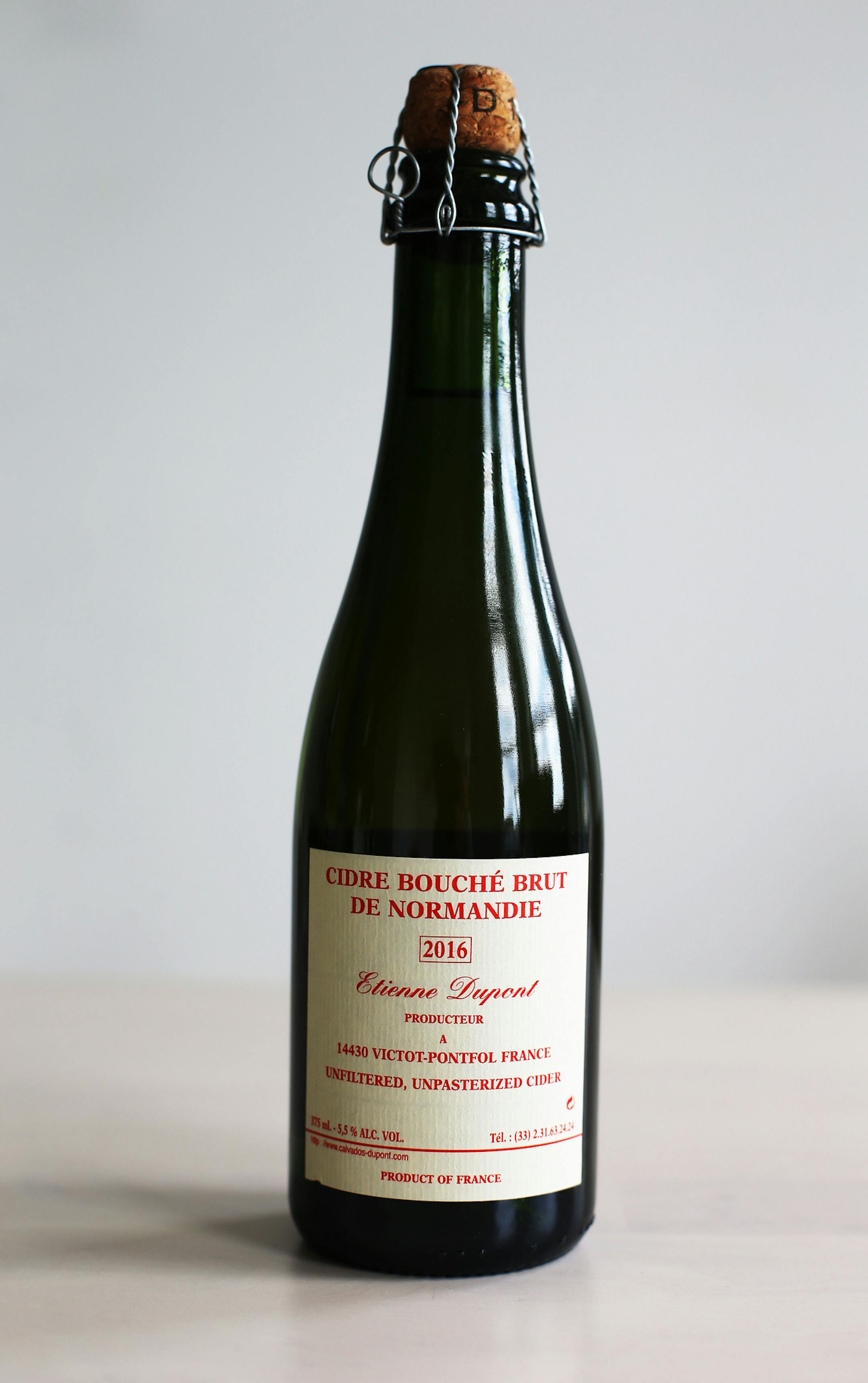 Cidre Bouche Brut de Normandie from Etienne Dupont. Provided photo