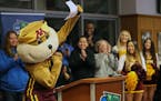 Goldy Gopher was the first to sign up to volunteer during the NCAA Final Four tournament in April. It was announced more than 2,000 volunteers will be