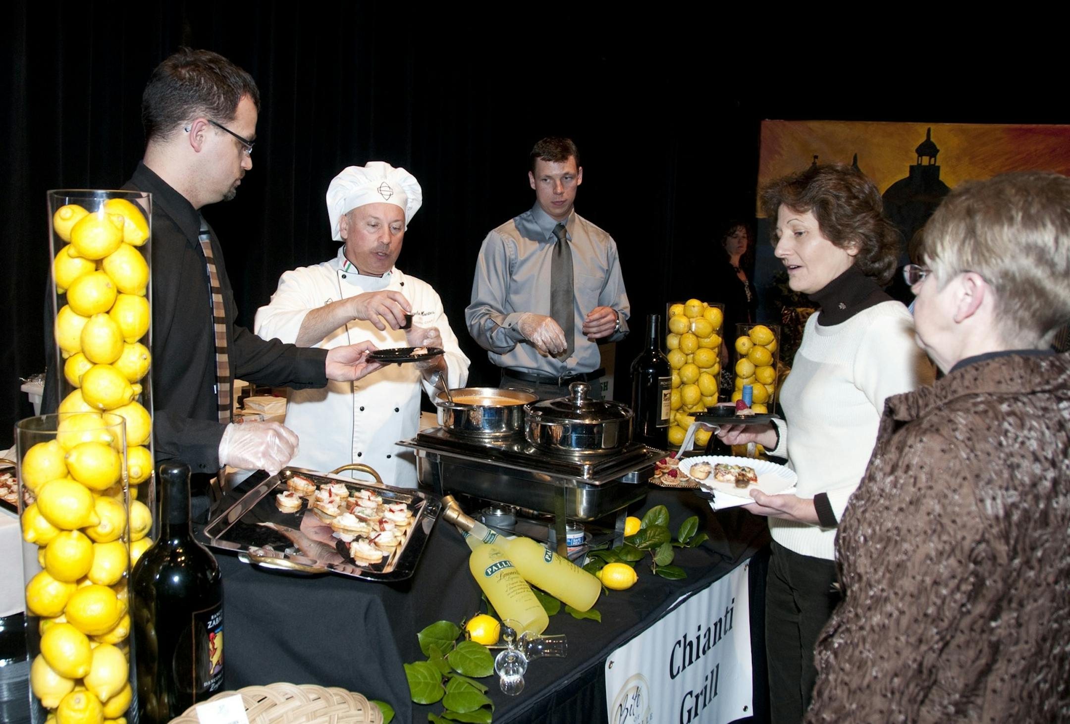 Photo by Liz Rolfsmeier The Chianti Grill is a regular participant in the annual Bite of Burnsville, which draws from 500 to 700 visitors every year.