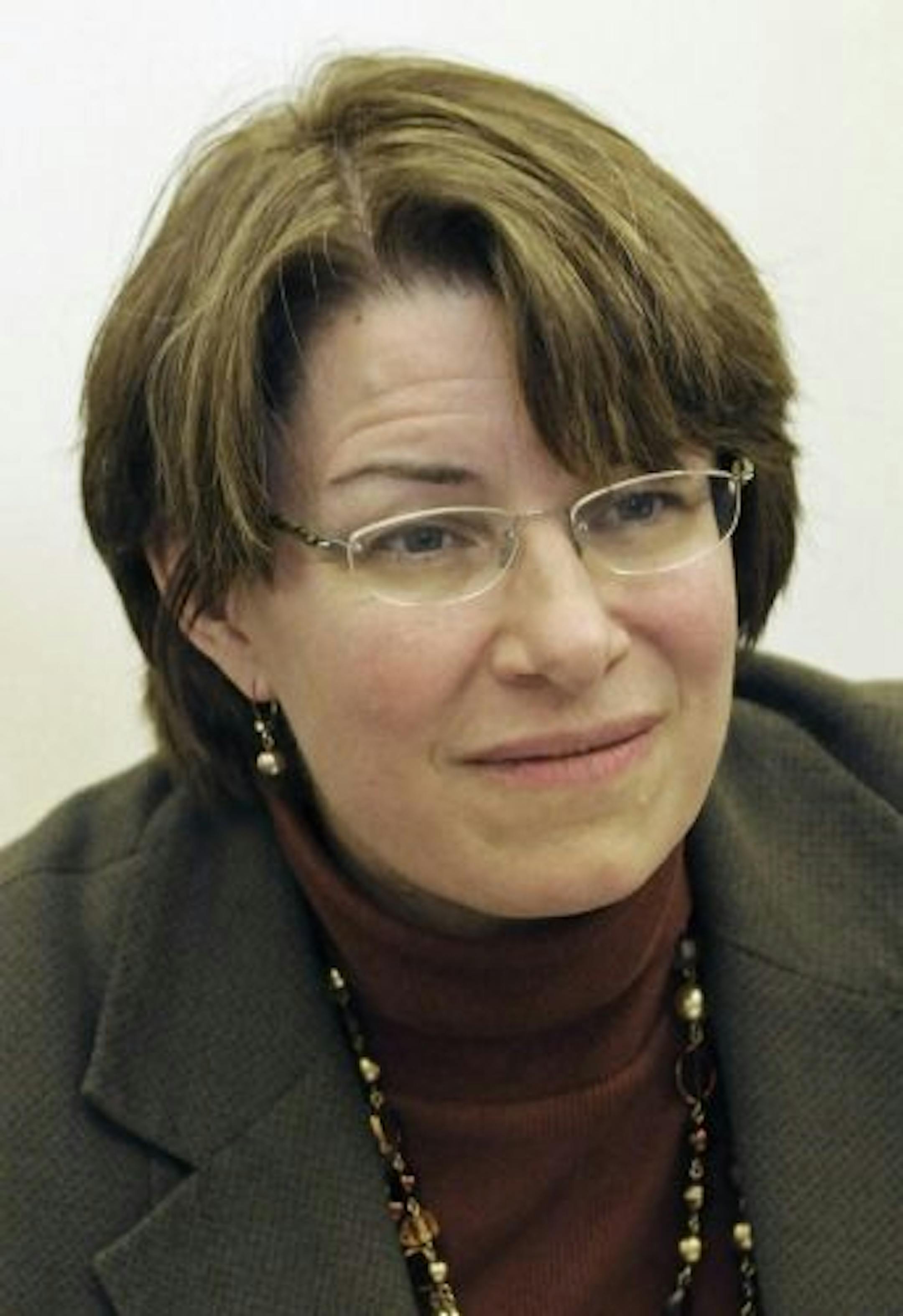 Sen. Amy Klobuchar, D-Minn