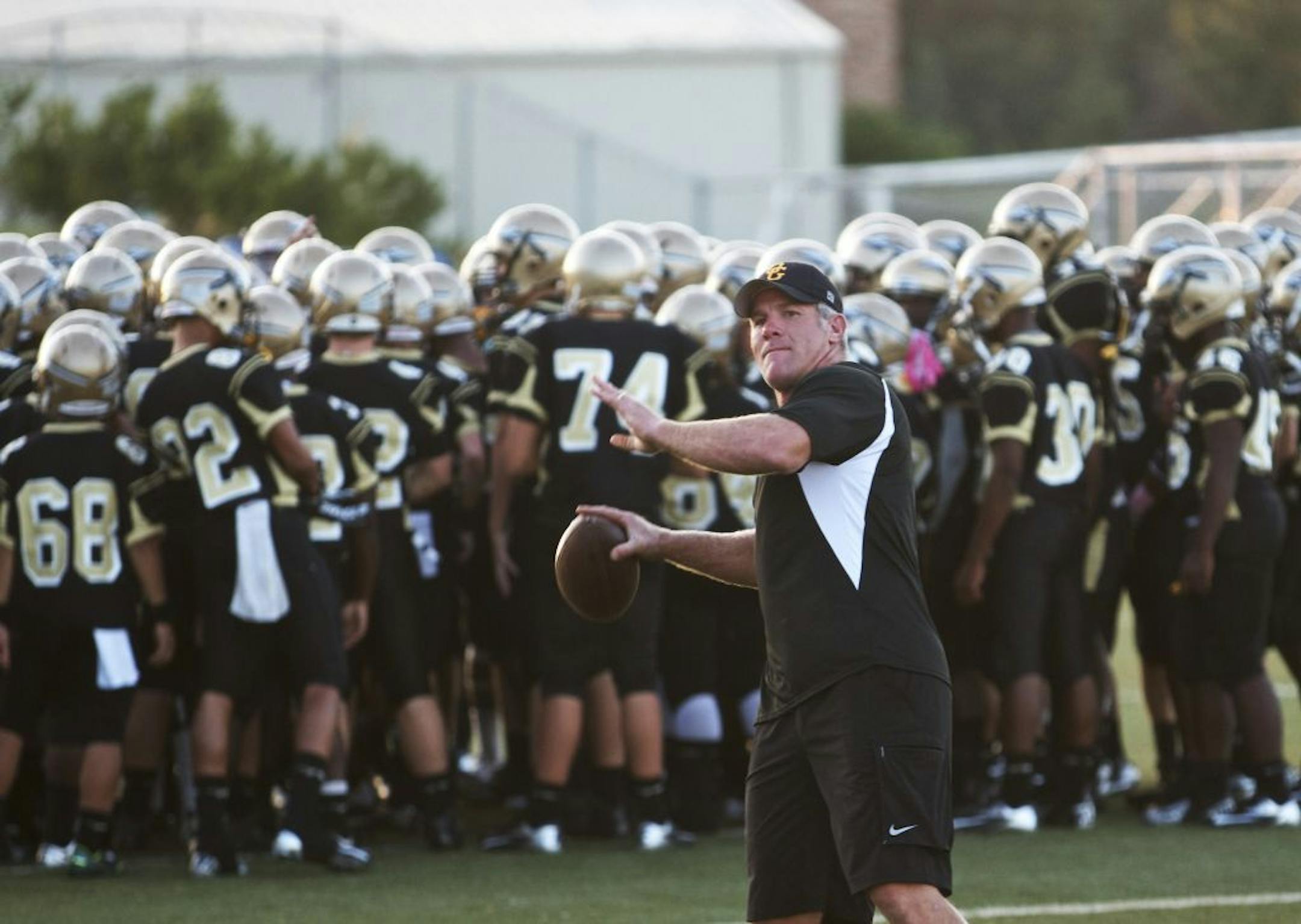 The offensive coordinator at Oak Grove High School in Hattiesburg, Miss., is free now that his season is over.