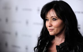 FILE - Shannen Doherty attends the G-Star Fall 2010 collection, in New York, on Feb. 16, 2010. Doherty, the "Beverly Hills, 90210" star, has died, Sat