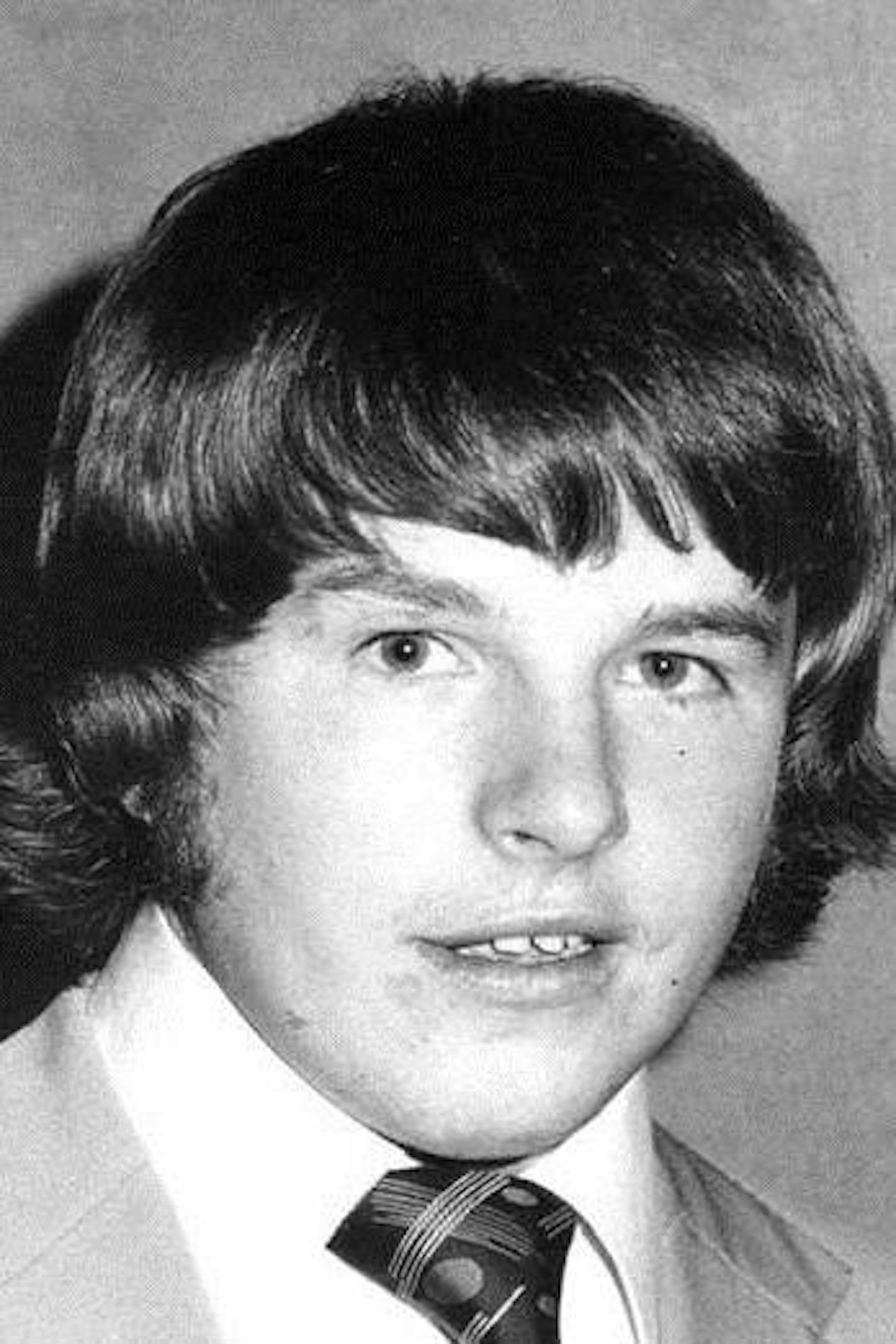 Bruce Boudreau was 20 in this picture when he signed with the St. Paul Fighting Saints on Sept. 26, 1975.