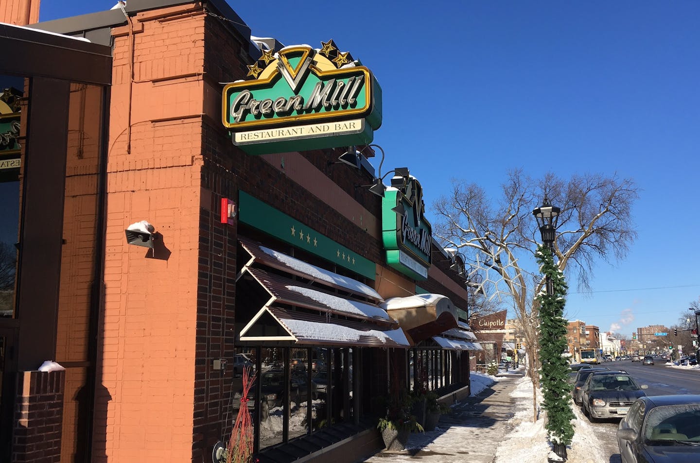 Green Mill on Hennepin Avenue.