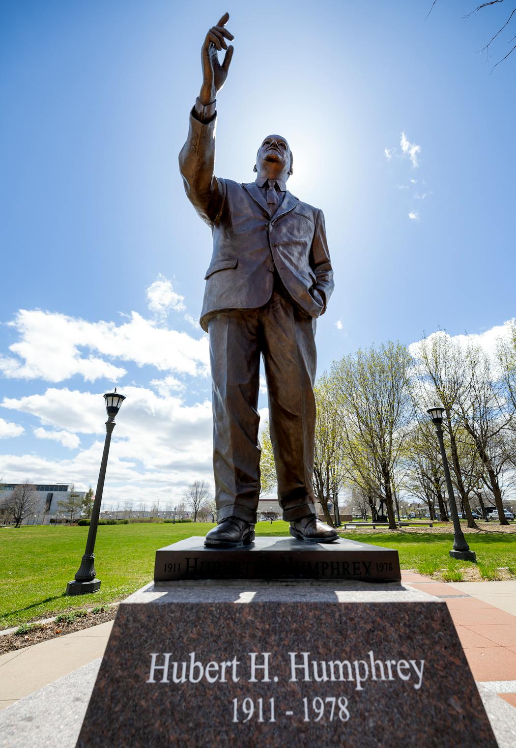 The statue of Hubert H. Humphrey on the Minnesota Capitol mall in St. Paul might soon have a double in Washington, D.C.