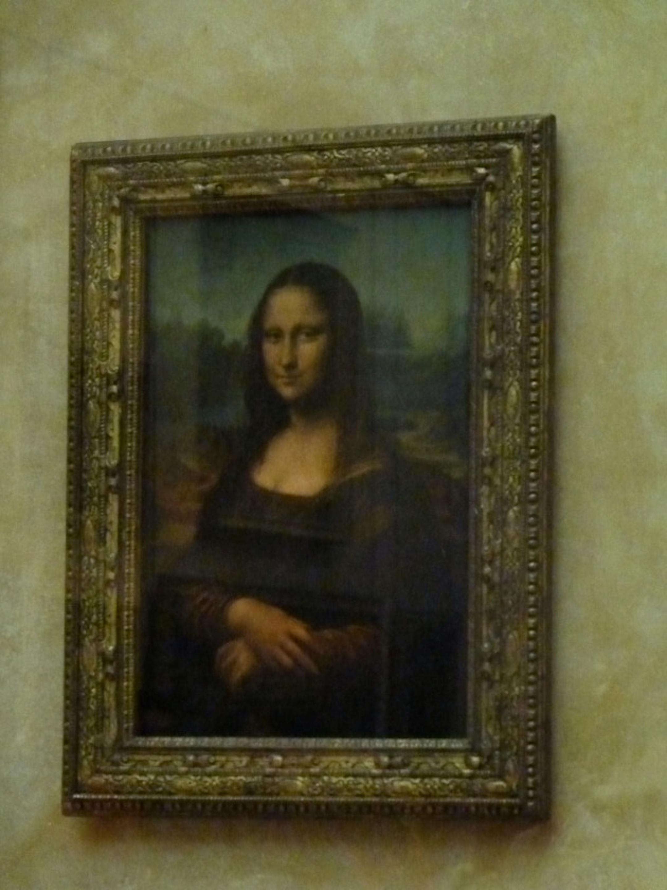 Just saying hello to my good friend Lisa.