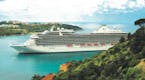 Oceania Cruises’ MS Marina pulls into Dubrovnik, Croatia, during a Mediterranean cruise.