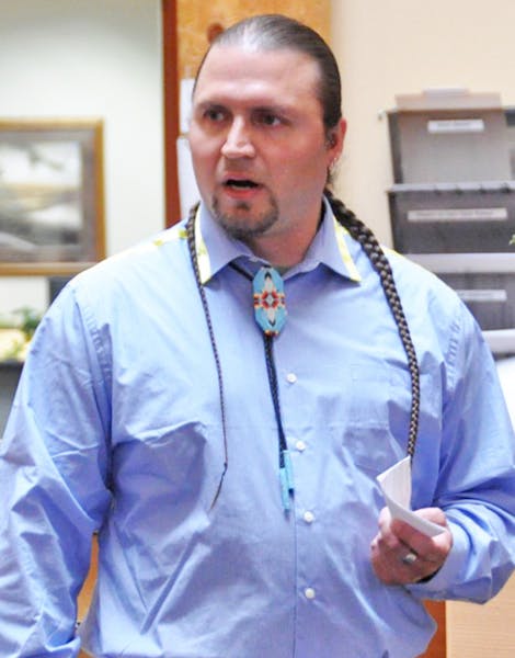 Bradley Harrington Jr., the Mille Lacs Band of Ojibwe&#xed;s commissioner of Natural Resources and Environment.