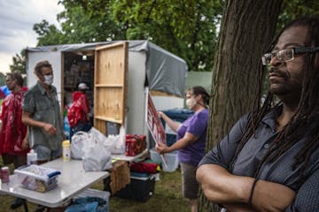 Park Board Commissioner Londel French has been spending a lot of time at Powder Horn making sure that the encampment is a safe environment for the hom