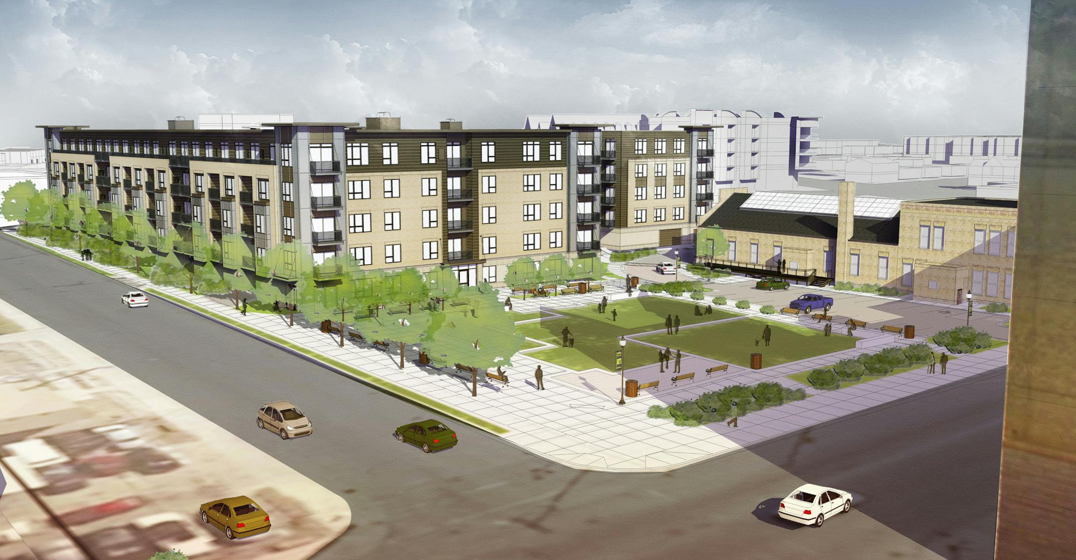 « I Think you’ll see more single women, as well as empty-nesters, who’ll like the restaurants and shopping … in that area. »
Gina Dingman, president of apartment market analysts NAI Everest