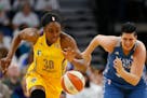 Los Angeles Sparks forward Nneka Ogwumike (30) shot 66.5 percent during the regular season, the second-best mark in WNBA history, and was eight of nin