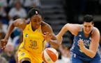 Los Angeles Sparks forward Nneka Ogwumike (30) shot 66.5 percent during the regular season, the second-best mark in WNBA history, and was eight of nin