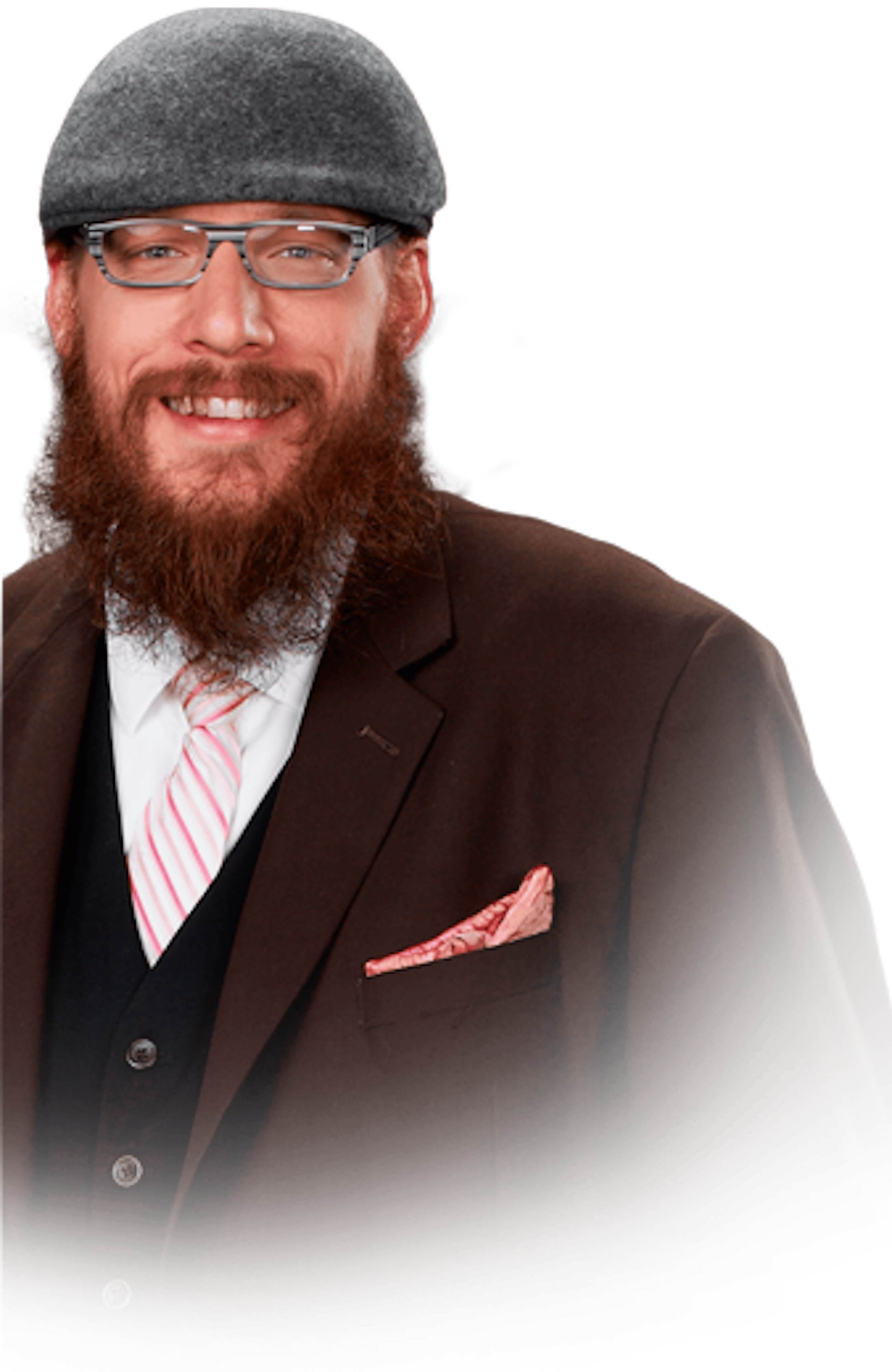 The official Nicholas David promo photo from "The Voice." Dude might've benefitted from the "blind" aspect of the auditions.