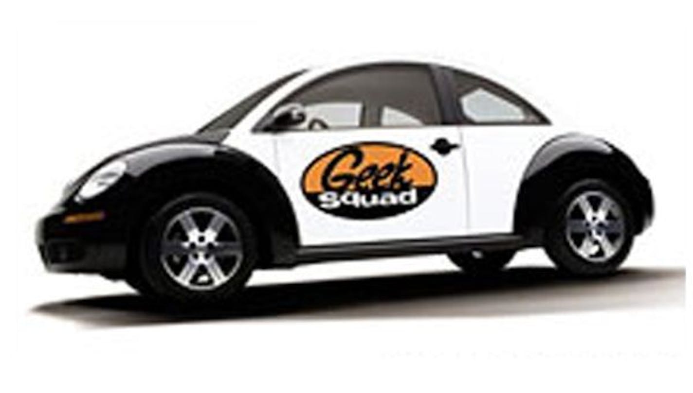 Geek Squad car