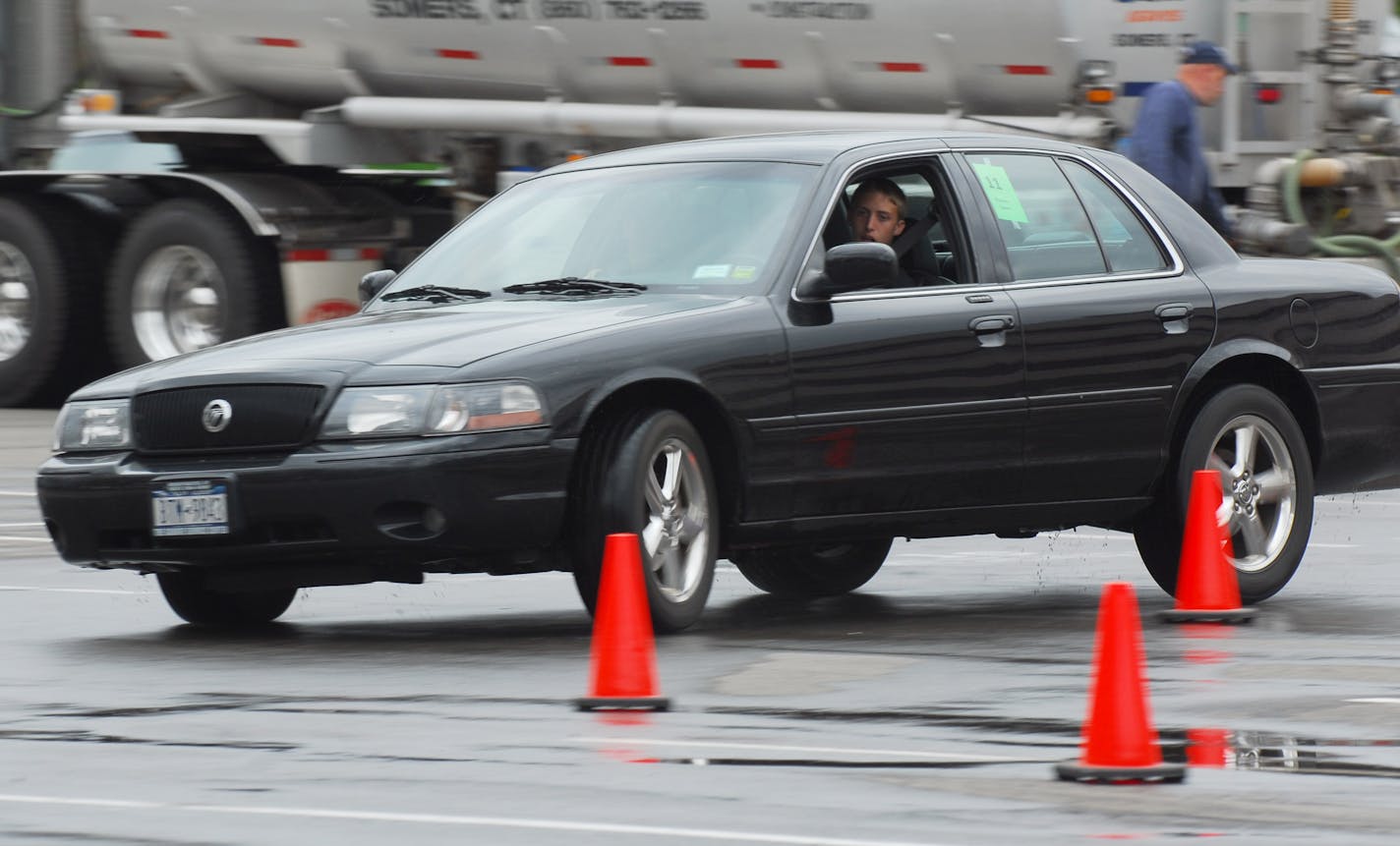 Driving clinics allow teens to see what happens when they lose control of their vehicle while staying safe.