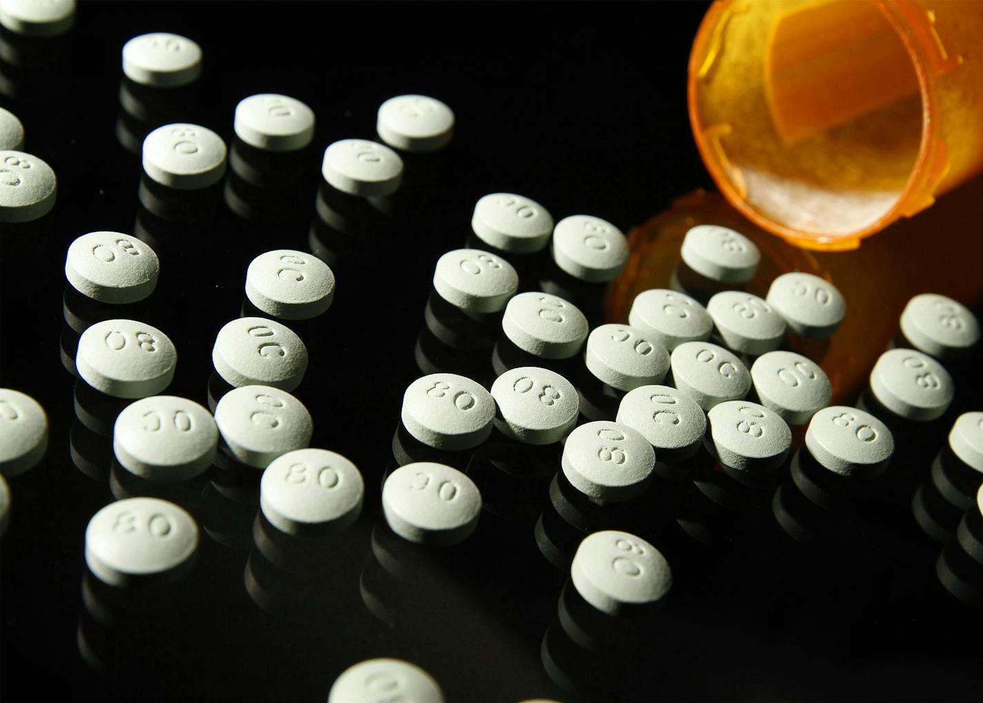 OxyContin, in 80 mg pills, in a 2013 file image.