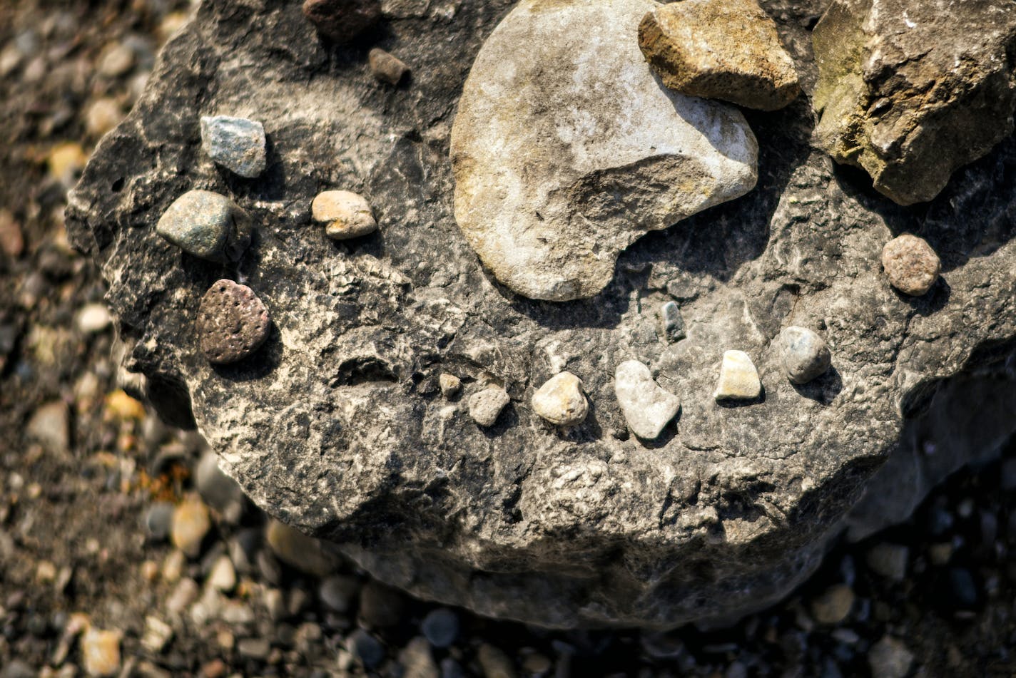 Rock art along the banks of the Mississippi in Hidden Falls Regional Park, St. Paul. ] GLEN STUBBE &#x2022; glen.stubbe@startribune.com Friday, March 31, 2017 To many Highland Park residents, one of the most attractive and exciting potential features of a redeveloped Ford site is the creation of a stream and the un-hiding of Hidden Falls as part of a new stormwater management system. It's all part of a new way of looking at stormwater. Once, the idea was to put it underground in sewers or catch