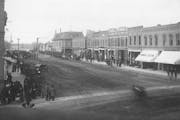 Broadway Avenue in Albert Lea, 1898 — a year before police officer Judson Randall was killed by an irate father while trying to quarantine his son i