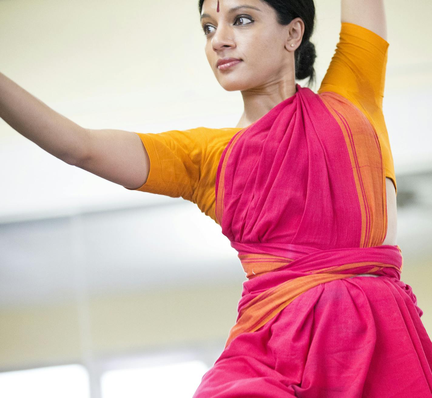 Aparna Ramaswamy rehearsed &#x201c;They Rose at Dawn,&#x201d; a work celebrating female energy that won praise when it premiered in New York last fall.