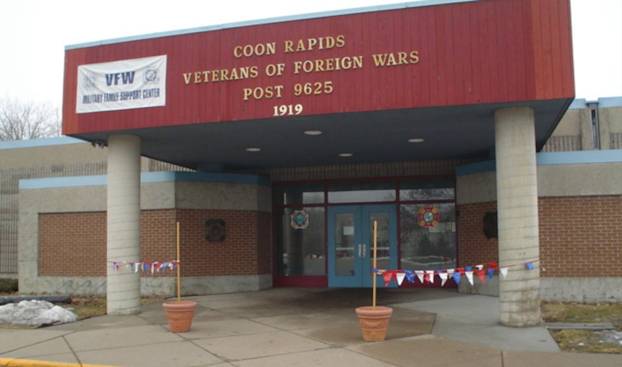 The Coon Rapids VFW is turning 60 this year. It was founded in 1953 (don't be fooled by the 1919, which is a street number). Credit: Minnesota Historical Society