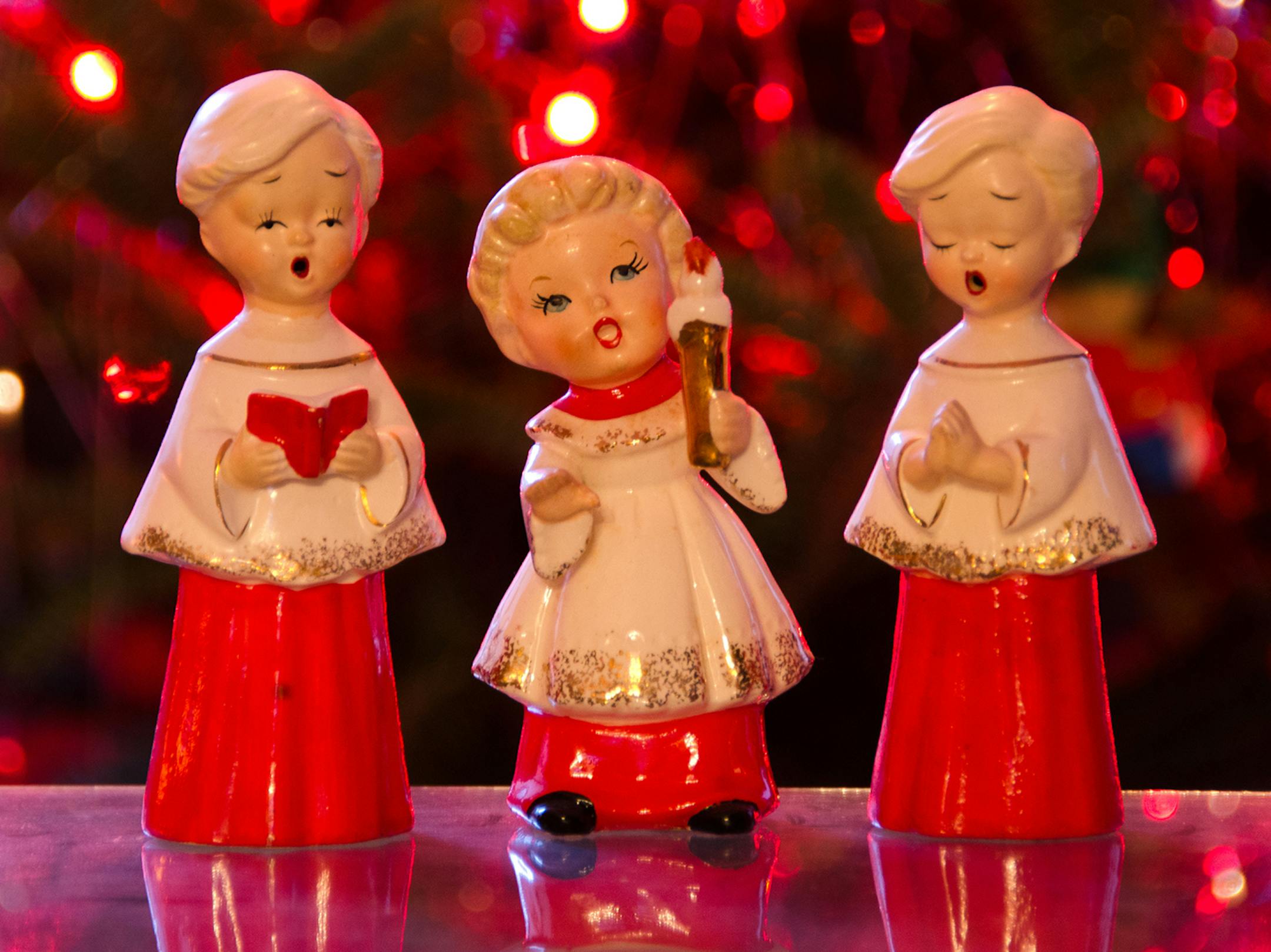 Debby Rose, Shoreview: In 1963, when my husband, Kevin, was 12, he used money earned from his paper route to buy these little choirboy figurines as a Christmas gift for his mother. We acquired them after she died. I added the matching little girl when I found her at an antique fair a couple years ago. Together they have a special place on our shelf and in our hearts. They are a sweet reminder of Christmas past and poignant because Kevin has two boys from his first marriage and together we have a